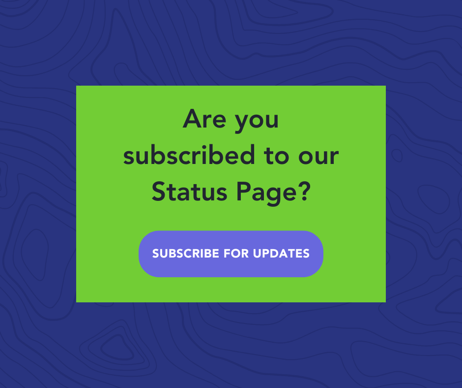 Subscribe to Status Page